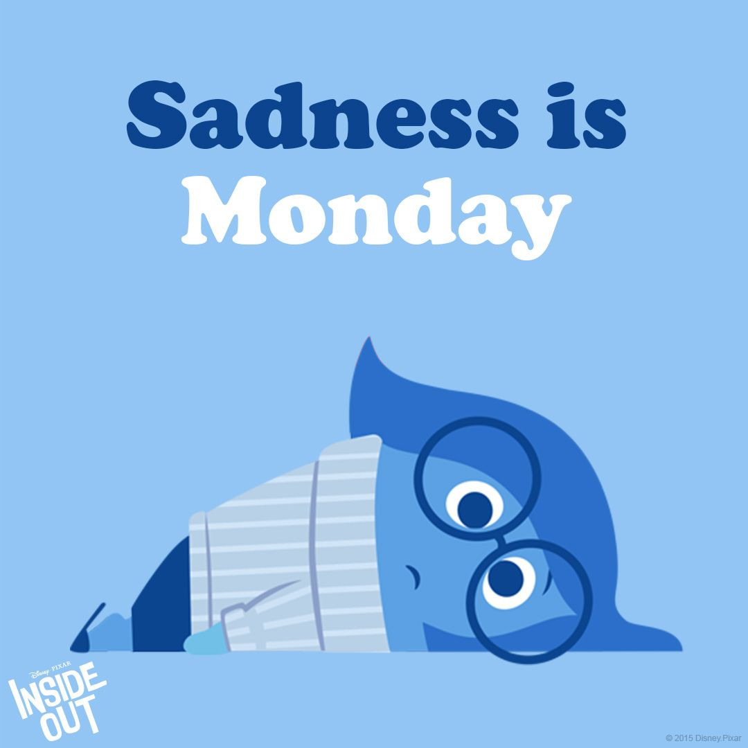 Sadness Inside Out Quotes
 Another weekend over That is just so sad InsideOut