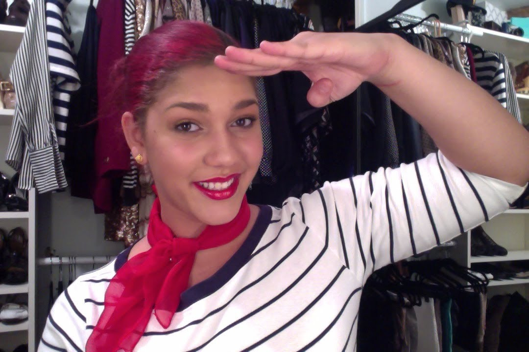 Sailor Costumes DIY
 DIY sailor costume from the closet