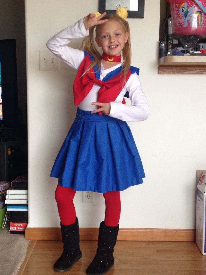 Sailor Costumes DIY
 Sailor moon costume My first homemade costume My kid