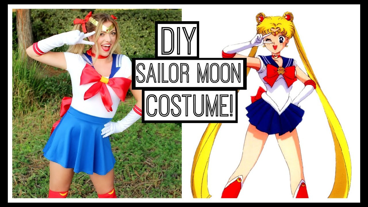 Sailor Costumes DIY
 Sailor Moon DIY Halloween Costume Style By Dani