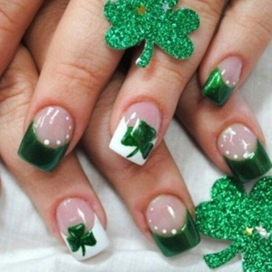 Saint Patrick Nail Art
 St Patrick s nail art nails