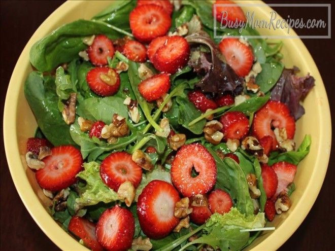 Salad Recipes For Easter Dinner
 Strawberry Spinach Salad Easter Salad