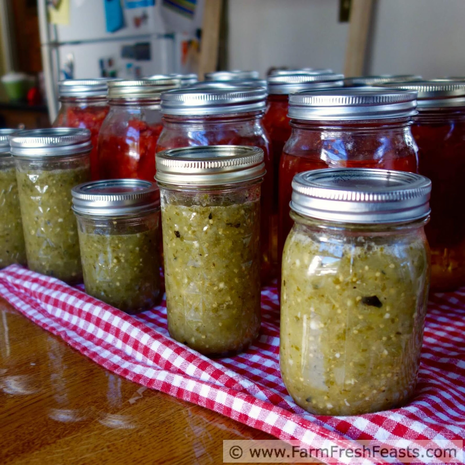 Salsa Verde Canning Recipe
 Farm Fresh Feasts Salsa Verde with Roasted Hatch Chiles
