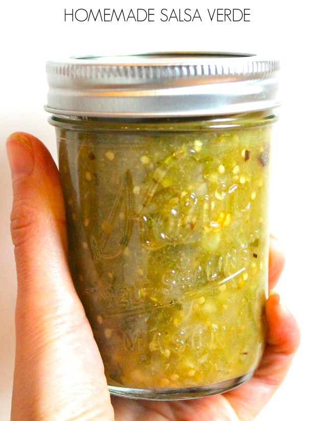 Salsa Verde Canning Recipe
 Tomatillo Salsa Verde • HeartBeet Kitchen