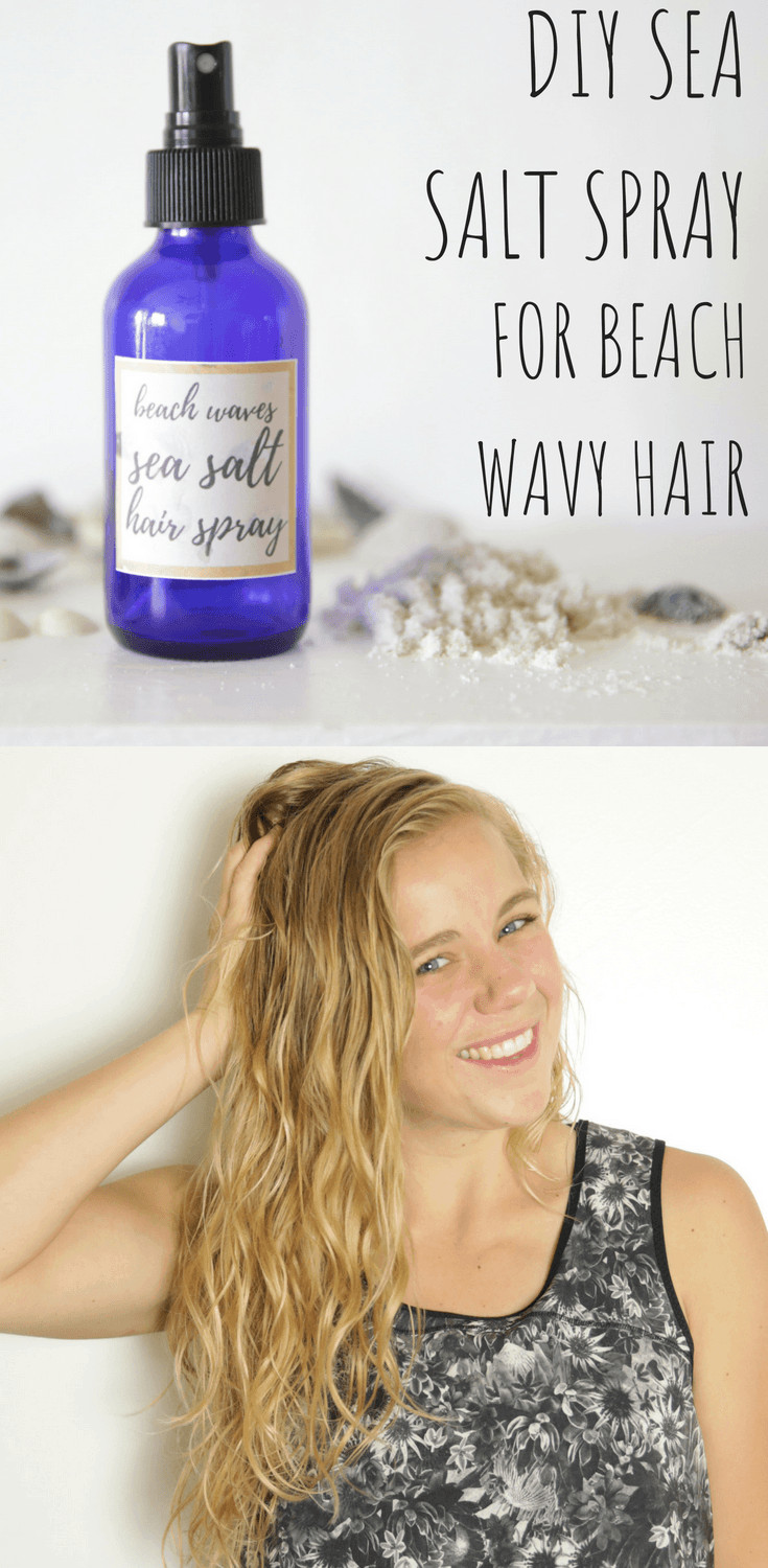 Salt Water Hair Spray DIY
 DIY SEA SALT SPRAY FOR WAVY BEACH HAIR Our Oily House