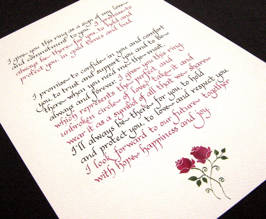 Samples Of Wedding Vows
 Weddingspies How To Write Wedding Vows