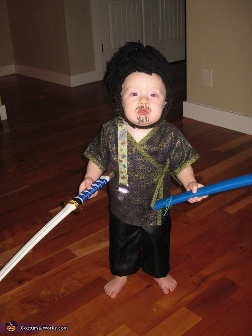 Samurai Costume DIY
 Samurai Baby Costume