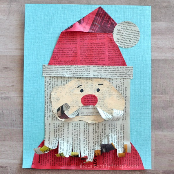Santa Crafts For Adults
 13 Crafts for Christmas Break – Hallstrom Home