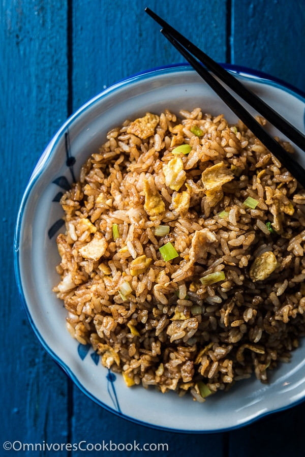 Sauces For Rice
 Soy Sauce Fried Rice 酱油炒饭
