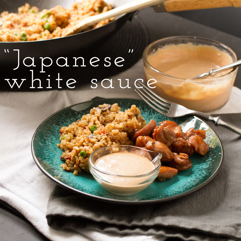 Sauces For Rice
 Fried Rice and Japanese White Sauce Chattavore
