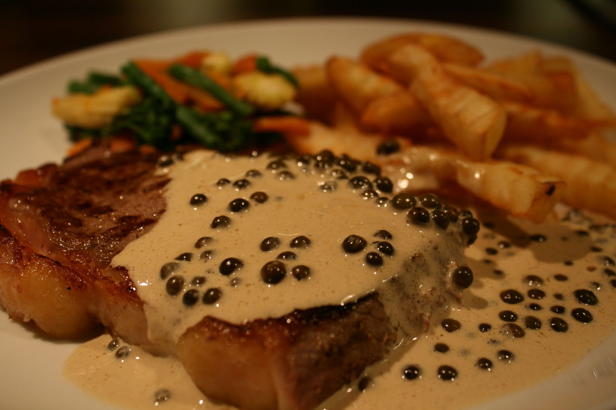 Sauces For Steak
 Juicy steak with brandy peppercorn sauce recipe All