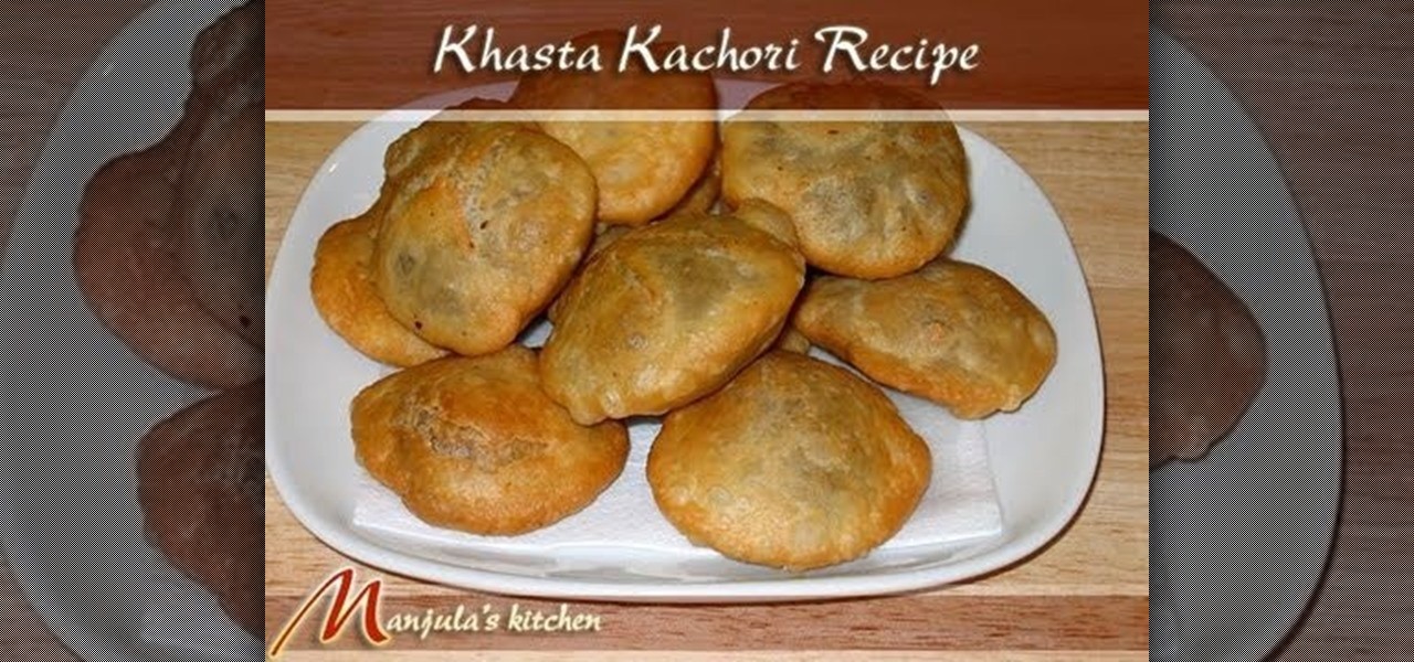 Savory Indian Pastries
 How to Make Indian khasta kachori spicy puffed pastry