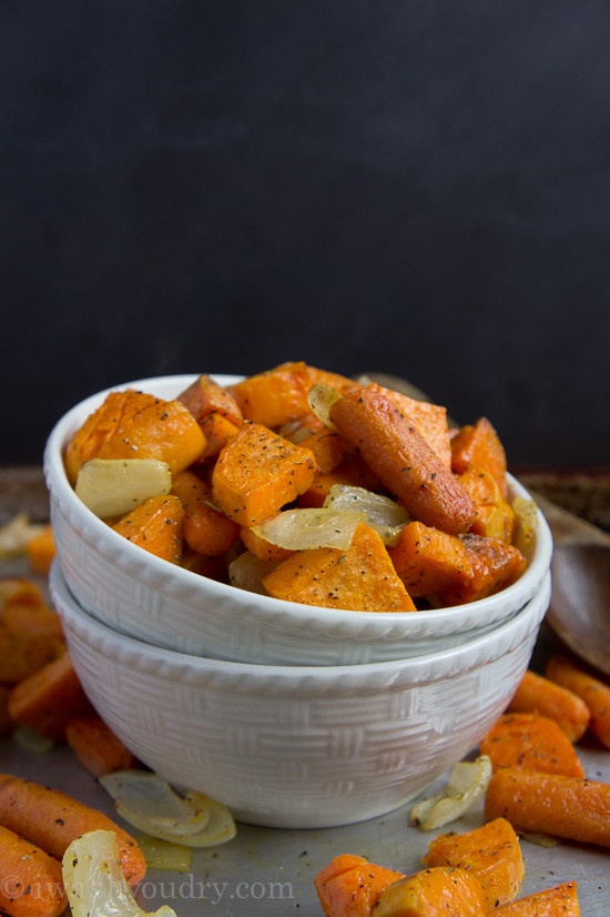 Savory Roasted Sweet Potatoes
 Simple and Savory Roasted Sweet Potatoes and Carrots I