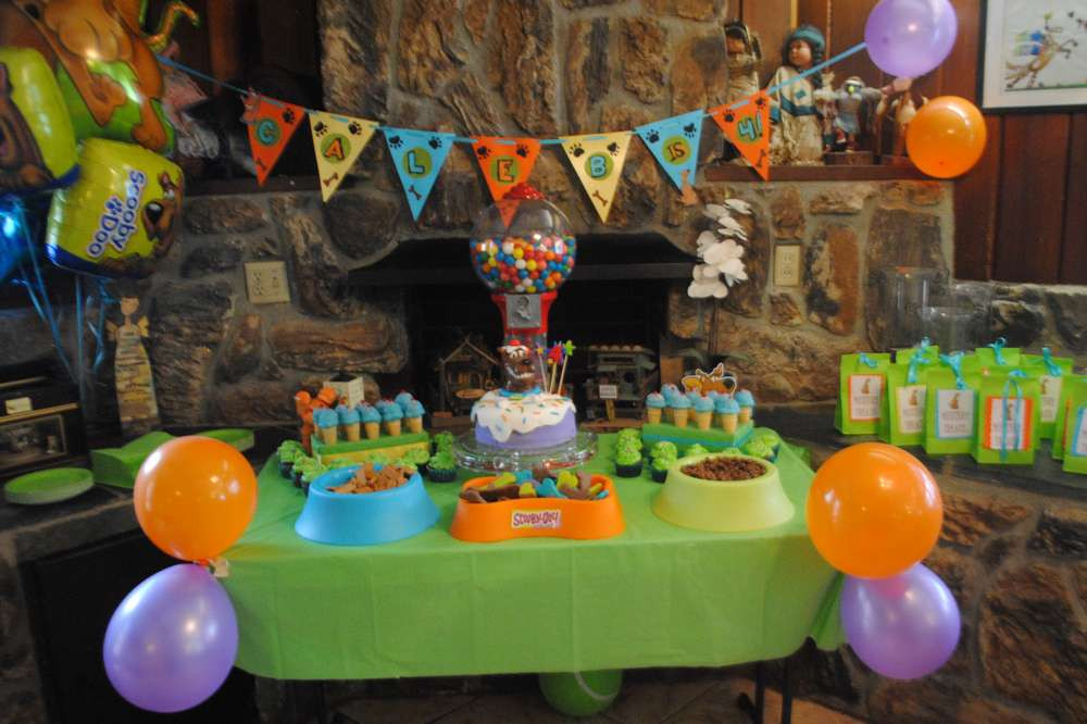 Scooby Doo Birthday Decorations
 Scooby Doo Birthday Party Ideas 1 of 18