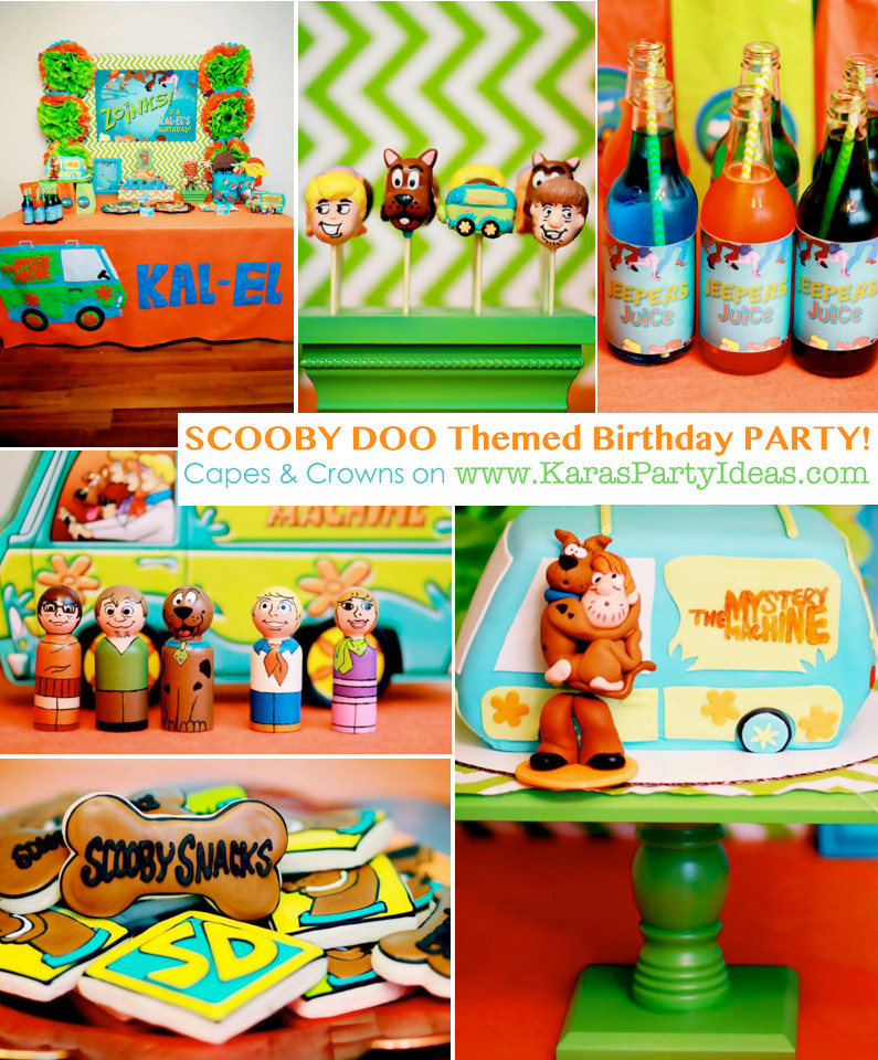 Scooby Doo Birthday Decorations
 Kara s Party Ideas Scooby Doo Boy Themed Birthday Party