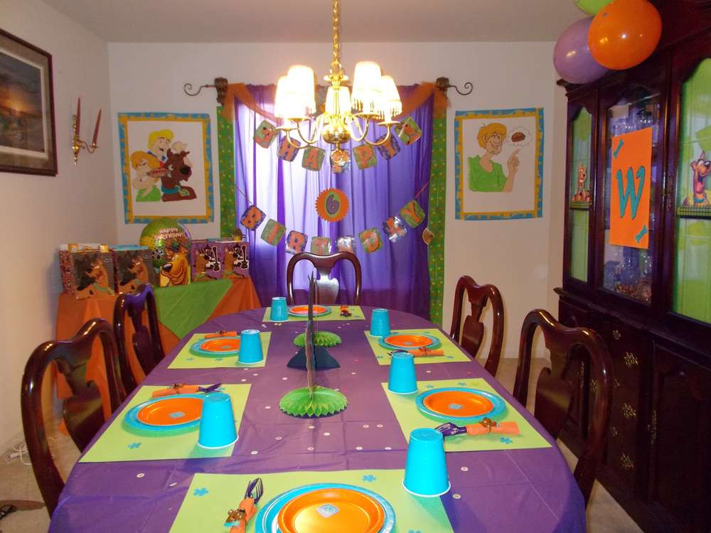 Scooby Doo Birthday Decorations
 Birthday Scooby Doo Mystery Birthday Party Ideas
