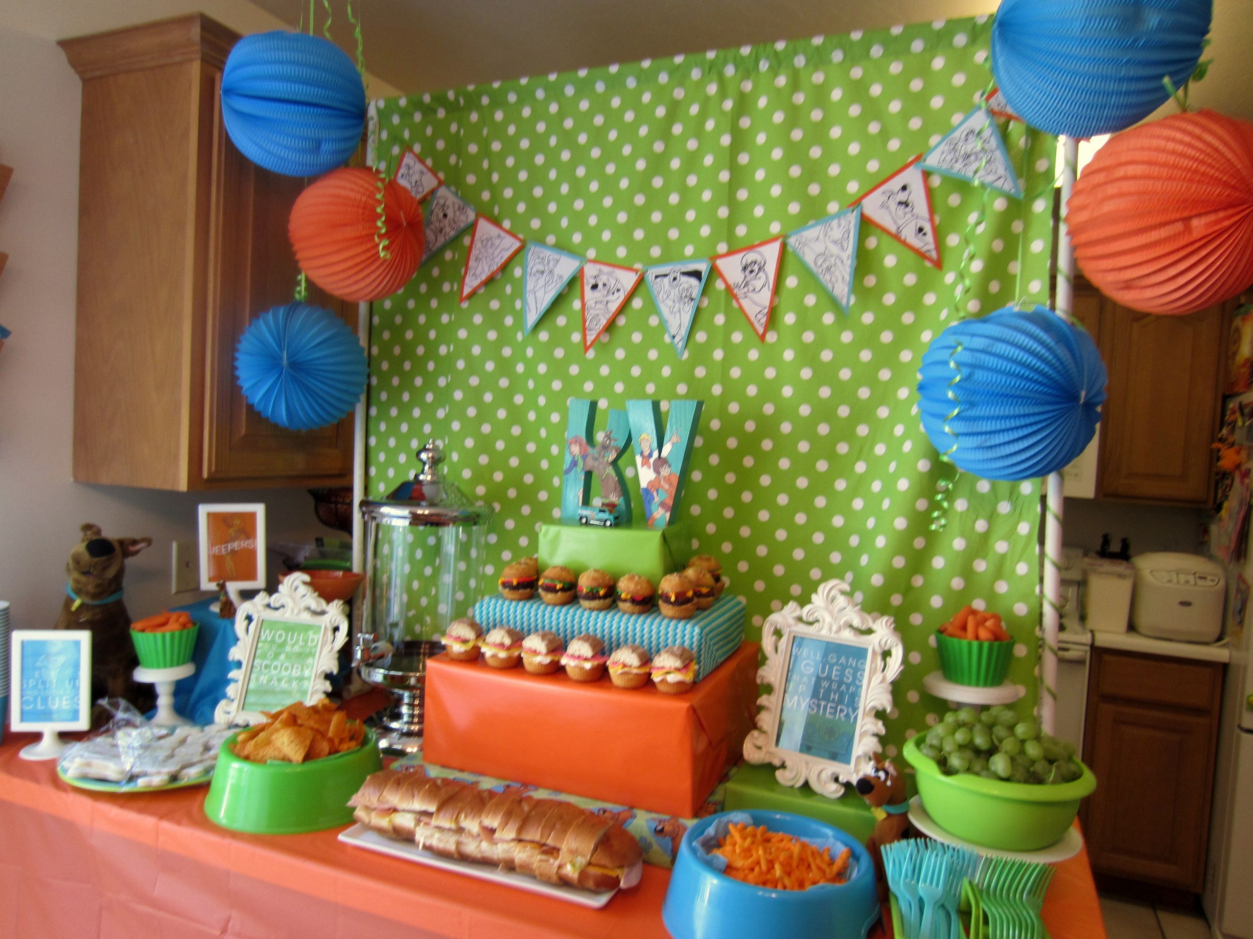 Scooby Doo Birthday Decorations
 Celebration Scooby Doo Birthday Party Mom it Forward