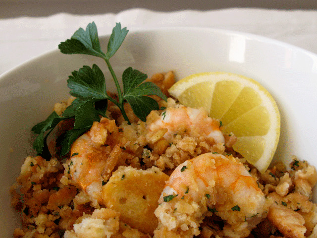 Seafood Casserole With Ritz Crackers
 Shrimp and Ritz Cracker Stuffing