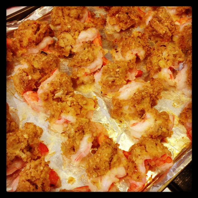 Seafood Casserole With Ritz Crackers
 Baked Stuffed Shrimp with Fresh Crabmeat and Ritz Cracker