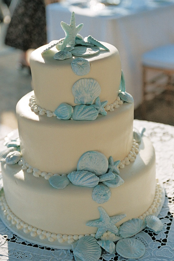 Seashell Wedding Cakes
 Cakes & Desserts s Seashell Wedding Cake Inside