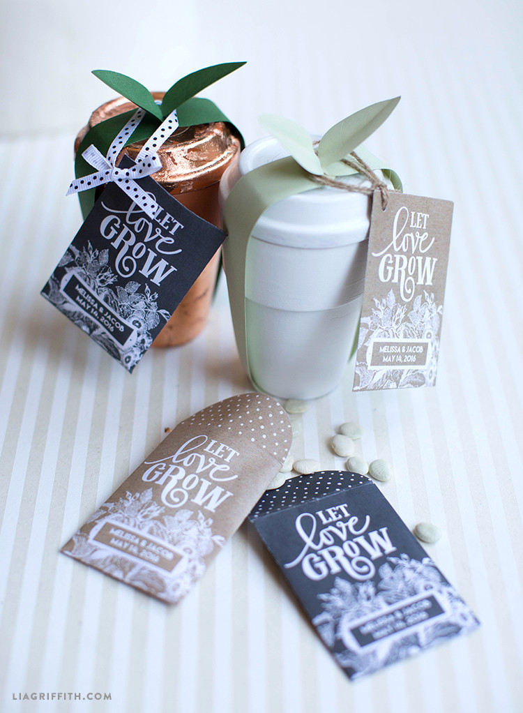 Seed Packet Wedding Favors
 Seed Packet Wedding Favors Lia Griffith