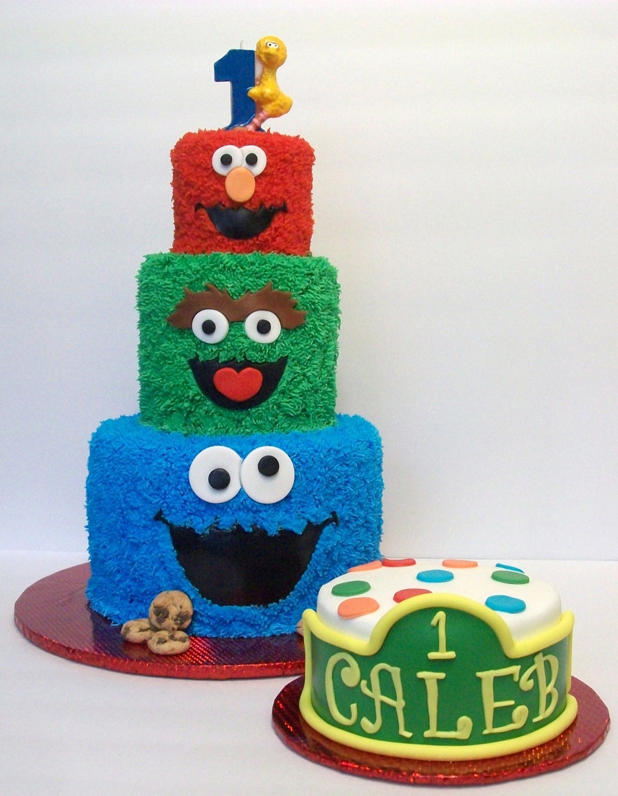 Sesame Street Birthday Cakes
 Sesame Street First Birthday CakeCentral