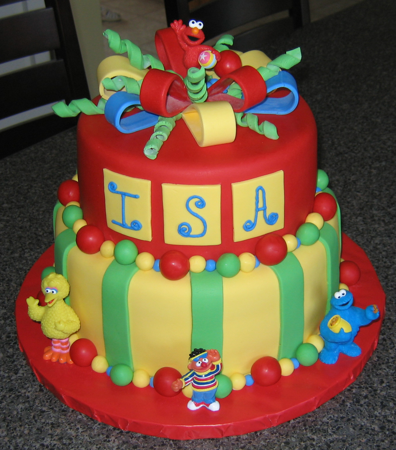 Sesame Street Birthday Cakes
 SARAH JANE occasionally and among other things DOES