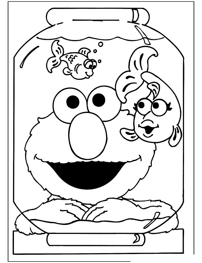 Sesame Street Printable Coloring Pages
 Sesame street to for free Sesame Street Kids