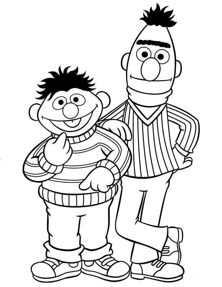 Sesame Street Printable Coloring Pages
 20 best Elmo Coloring Pages images on Pinterest