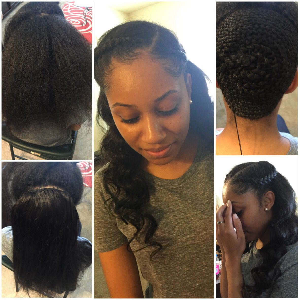 Sew In Updo Hairstyles
 partial sew in … home ing hairstyles en 2019