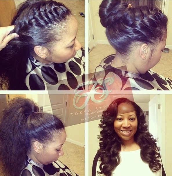 Sew In Updo Hairstyles
 74 best SEW INS images on Pinterest