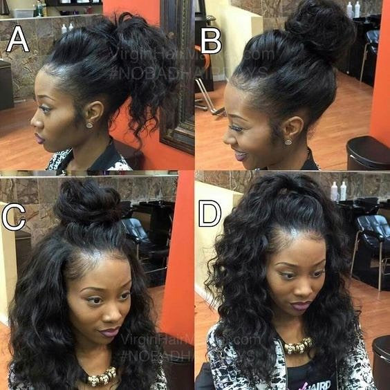 Sew In Updo Hairstyles
 Never worn a weave but I wouldn t mind a sew in like this
