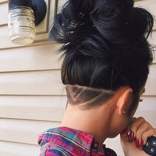 Shaved Undercut Hairstyles
 23 Most Badass Shaved Hairstyles for Women