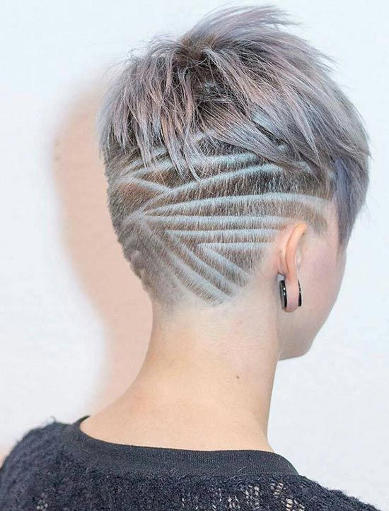 Shaved Undercut Hairstyles
 45 Undercut Hairstyles with Hair Tattoos for Women With