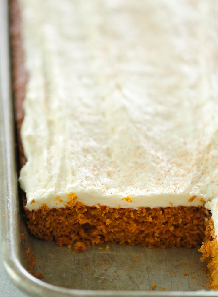 Sheet Pan Pumpkin Pie Recipe
 Pumpkin Sheet Cake