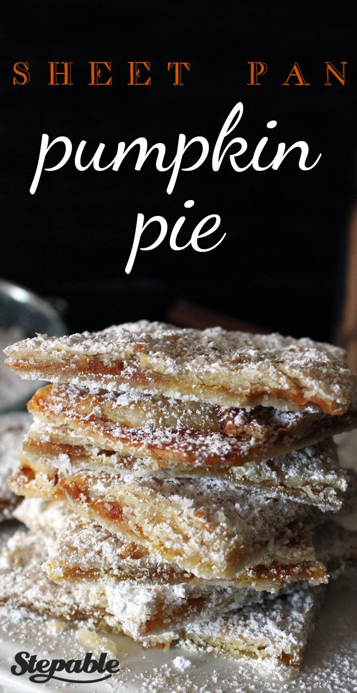 Sheet Pan Pumpkin Pie Recipe
 Sheet Pan Pumpkin Pie Recipe