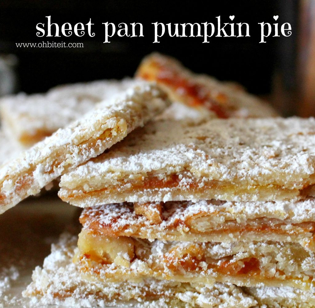 Sheet Pan Pumpkin Pie Recipe
 Sheet Pan Pumpkin Pie
