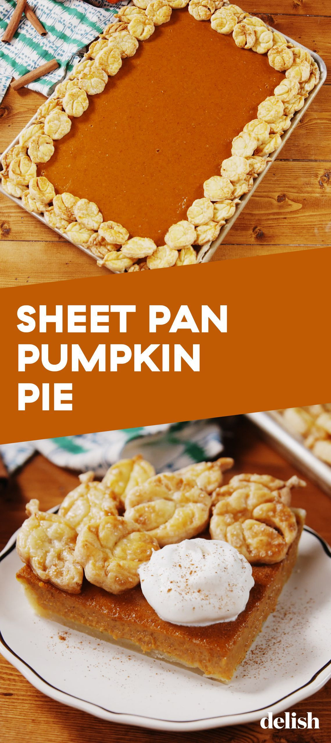 Sheet Pan Pumpkin Pie Recipe
 Sheet Pan Pumpkin Pie Recipe pies