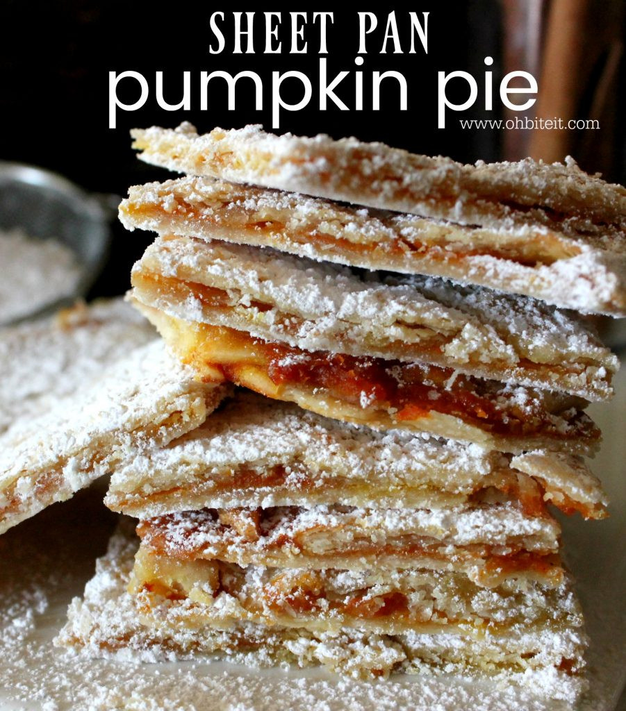 Sheet Pan Pumpkin Pie Recipe
 Sheet Pan Pumpkin Pie