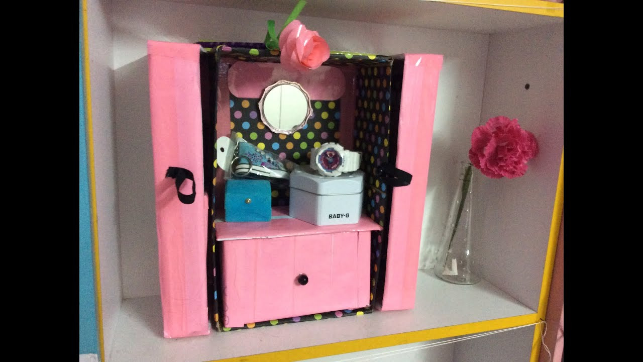 Shoe Box DIY
 DIY Makeup & Acessories Organizer SHOE BOX & CARTON