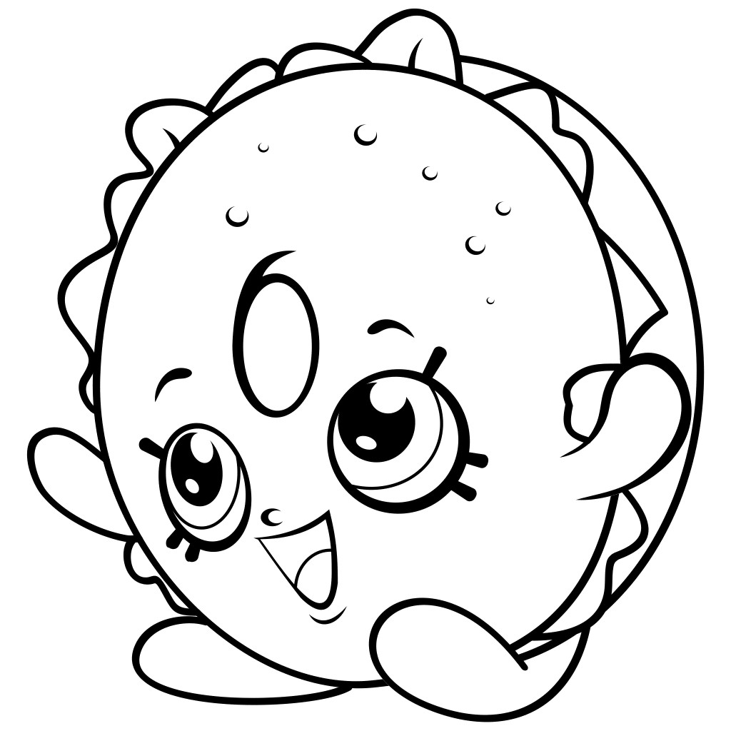 Shopkins Coloring Pages For Kids
 Shopkins Coloring Pages Best Coloring Pages For Kids