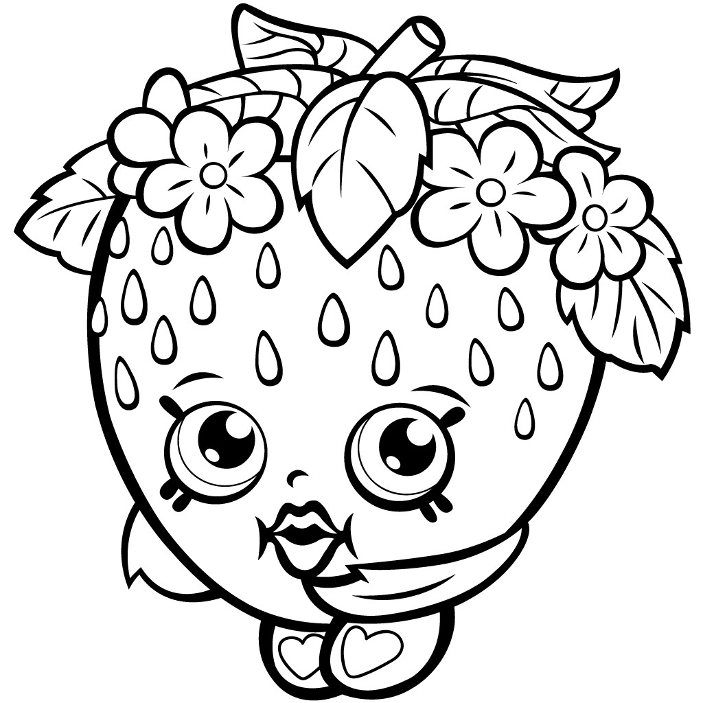 Shopkins Coloring Pages For Kids
 40 Printable Shopkins Coloring Pages