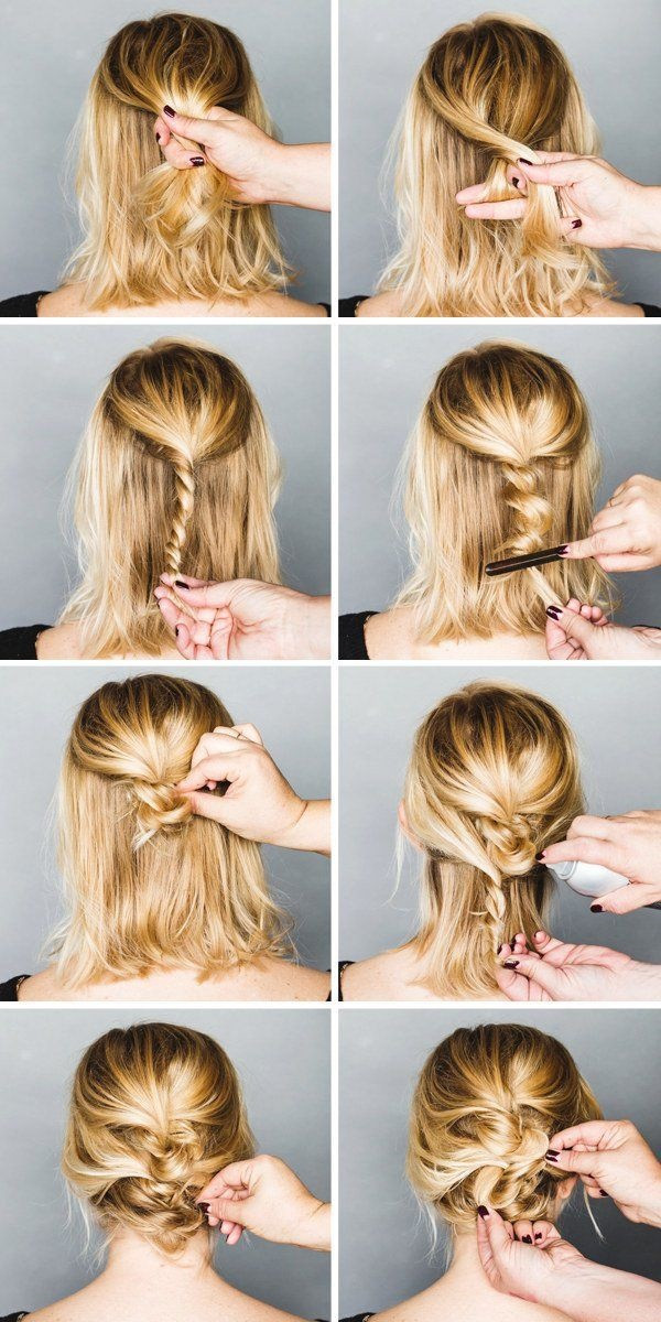 Short And Easy Hairstyles
 35 Very Easy Hairstyles to do in Just 5 Minutes or Less