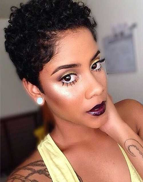 Short Black Curly Hairstyles
 15 New Short Curly Haircuts for Black Women