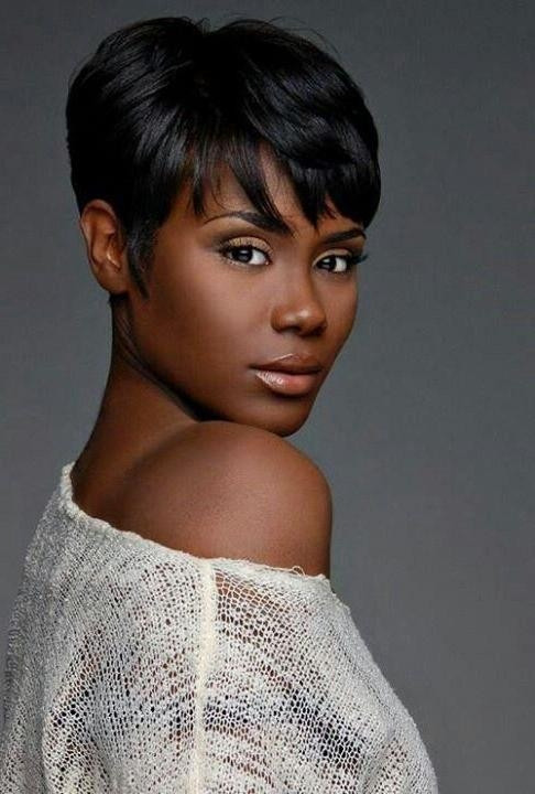 Short Black Female Haircuts
 2019 Popular Black Women Short Pixie Haircuts
