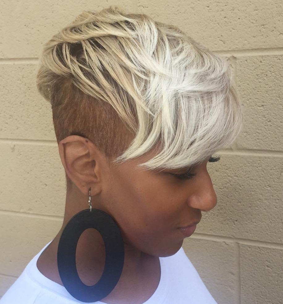 Short Blonde Hairstyles For Black Women
 50 Most Captivating African American Short Hairstyles and