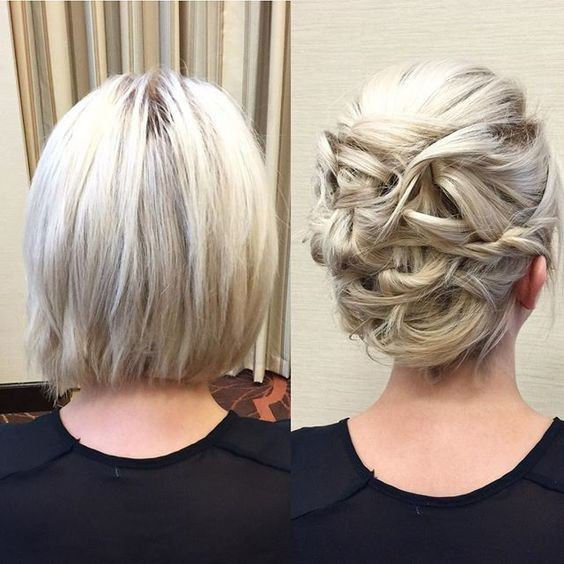 Short Hairstyles For Prom 2020
 20 Gorgeous Prom Hairstyle Designs for Short Hair Prom
