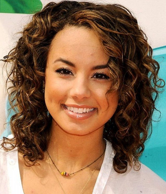 Short Length Curly Hairstyles
 med spiral curly hairstyles Google Search