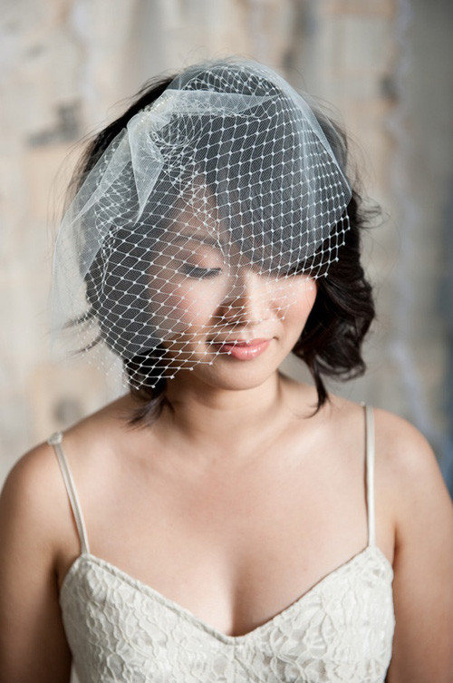 Short Wedding Veils
 Wedding Hairstyles for Short Hair 2012 – 2013