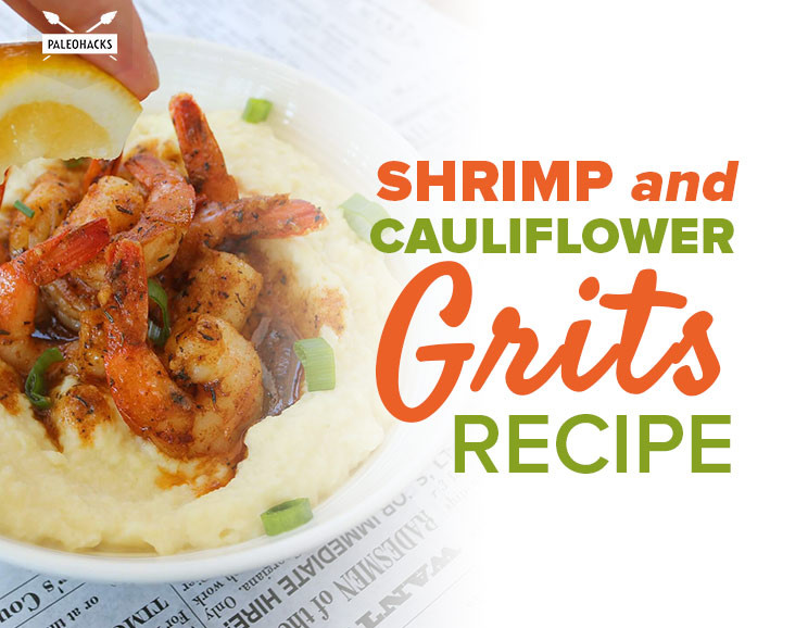 Shrimp And Cauliflower Grits
 Shrimp and Cauliflower "Grits" Recipe